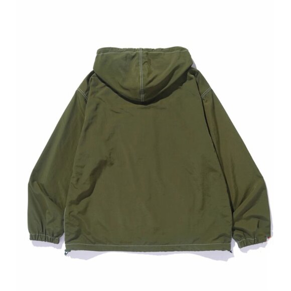 Contrast Stitched Nylon Hooded Jacket Men's - Picture 7 of 7